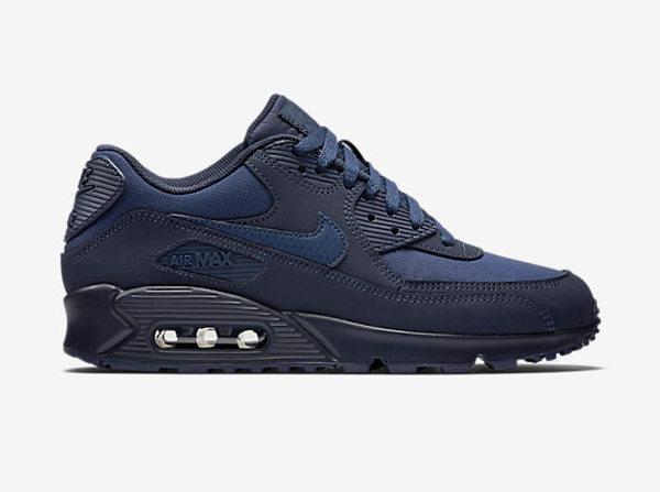 triple navy air max 90