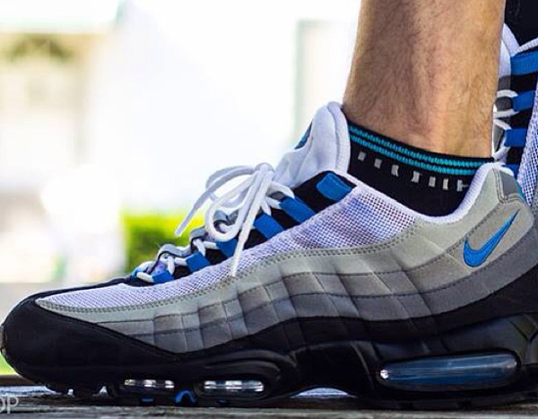 nike air max 95 black blue crystal