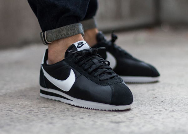 nike cortez noir