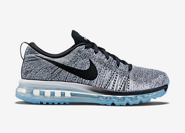 Nike Flyknit Air Max Black Cool Grey (2)