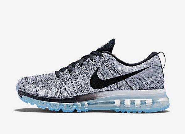 Nike Flyknit Air Max Black Cool Grey (4)