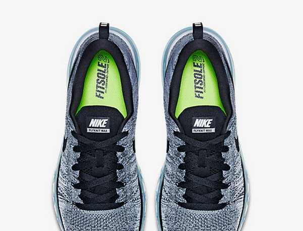 Nike Flyknit Air Max Black Cool Grey (5)