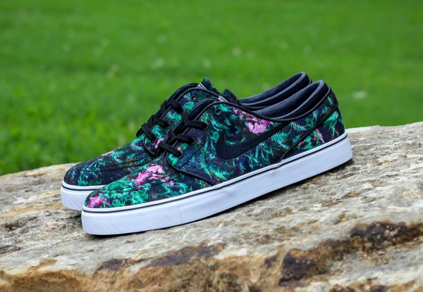 Nike SB Stefan Janoski Canvas Gore Green (2)