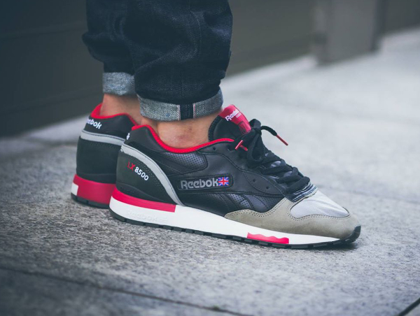 Reebok LX 8500 HAL Black Grey Sneakers actus