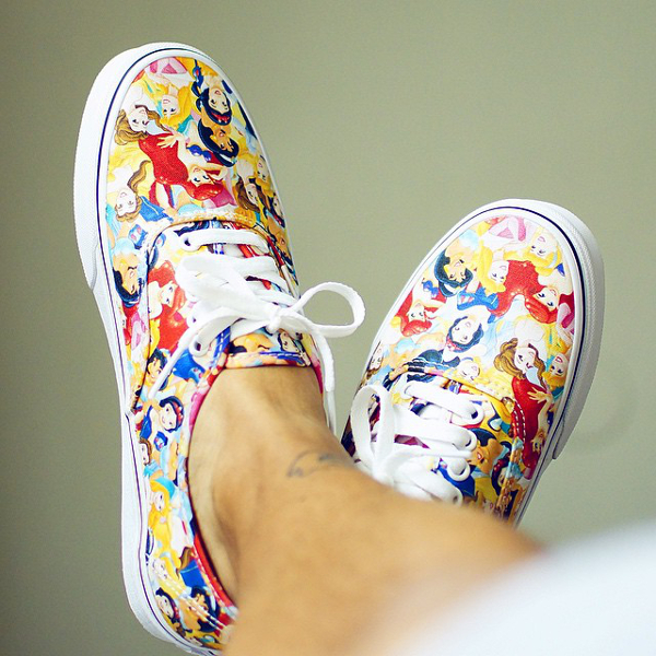 vans princesse disney adulte