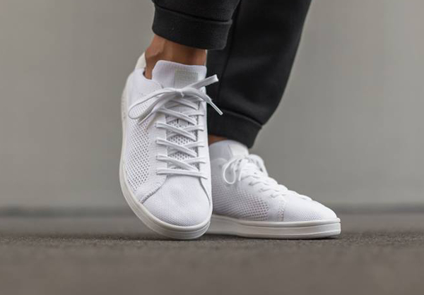 adidas stan smith primeknit triple white