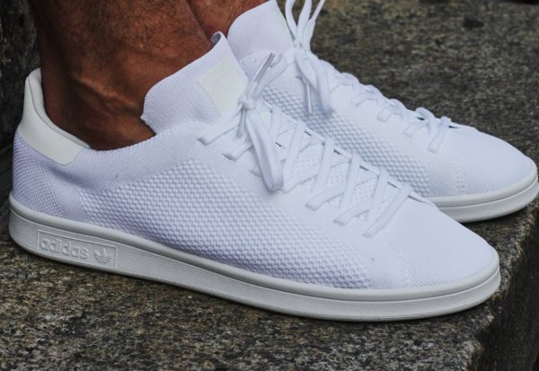 Adidas Stan Smith Primeknit Triple White (2)