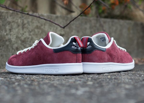 Adidas Stan Smith Suede Rust Red White | Sneakers-actus