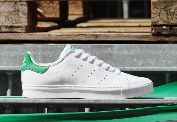 Adidas Stan Smith Vulc OG White Green  (2)