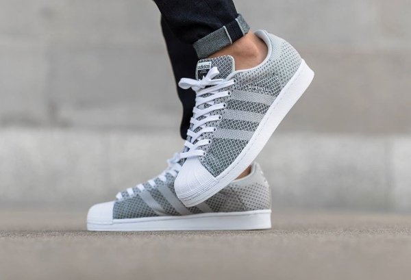 adidas superstar weave grey