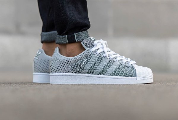 Adidas Superstar Weave Grey White (1)