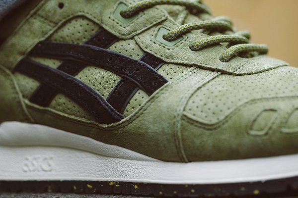 Asics Gel Lyte III x Footpatrol 'Olive' (2)