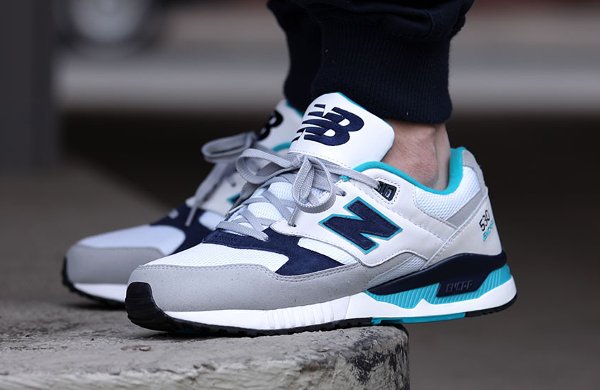 New Balance M530 90's Remix White Blue  (2)