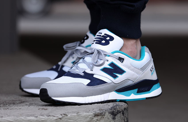 new balance blanche bleu