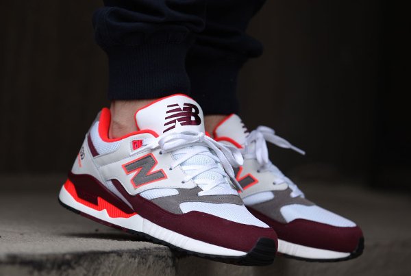 New Balance M530 90's Remix White Red | Sneakers-actus