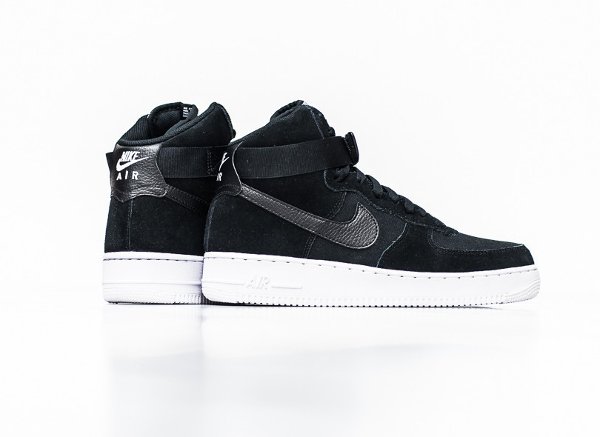 Nike Air Force 1 High '07 Black White (1)