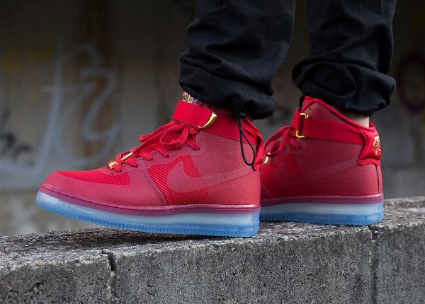 Nike Air Force 1 High CMFT Lux Red Gold