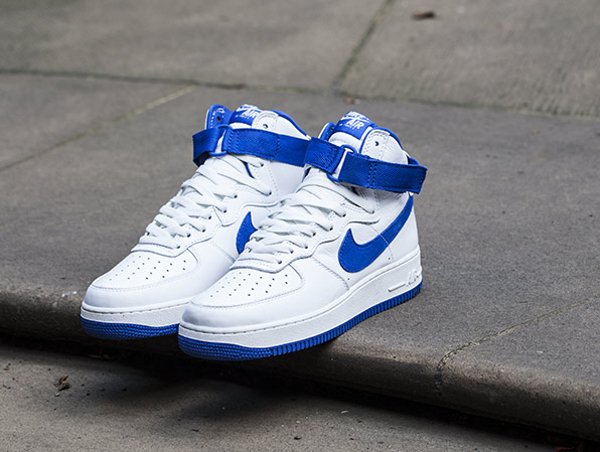 Nike Air Force 1 High Retro Royal Blue QS (2)