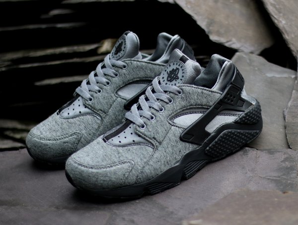 Nike Air Huarache Cool Grey Black (1)