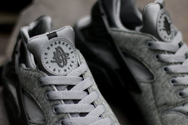 Nike Air Huarache Cool Grey Black (2)