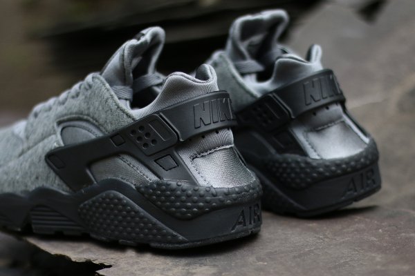 Nike Air Huarache Cool Grey Black (3)