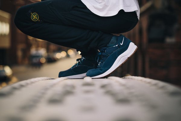 Nike Air Huarache Light Navy Obsidian White (3)