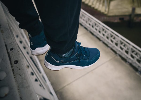 Nike Air Huarache Light Navy Obsidian White (4)