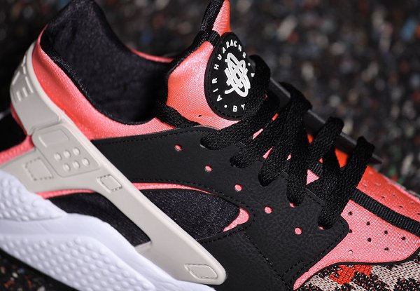 Nike Air Huarache Run PA Ethnic Black Hot Lava (2)