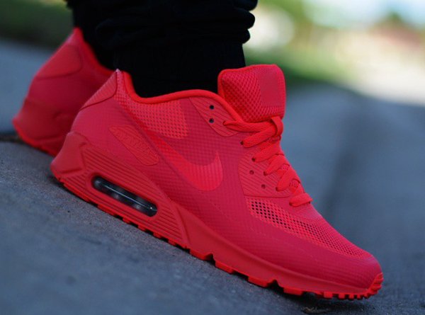 Nike Air Max 90 Hyperfuse ID Solar Red - Codybarahona (2)