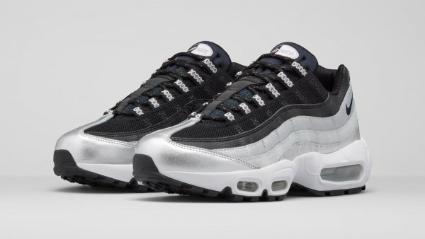 Nike Air Max 95 Anniversary QS Metallic Platinum