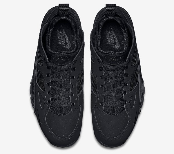 Nike Air Trainer Huarache Low Black Black (3)