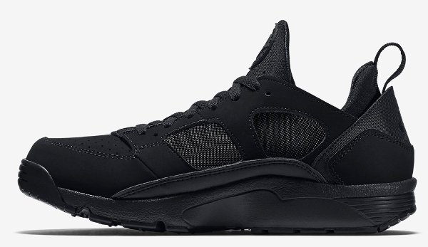 Nike Air Trainer Huarache Low Black Black (4)