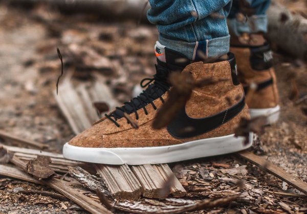 Nike Blazer Mid Cork Natural Black (liège) (2)