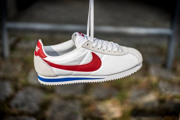 Nike Classic Cortez Nylon OG White Varsity Red (2)