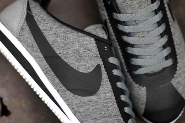 Nike Cortez Cool Grey Black  (2)