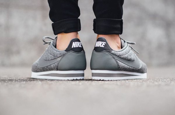 Nike Cortez Cool Grey Black  (4)