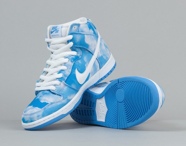 Nike Dunk High Pro SB White University Blue (1)