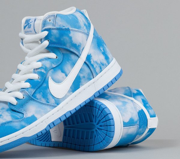 Nike Dunk High Pro SB White University Blue (2)