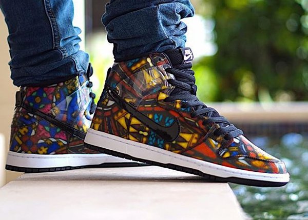 Nike Dunk High SB Stained Glass x Concepts 'Holy Grail' (1)