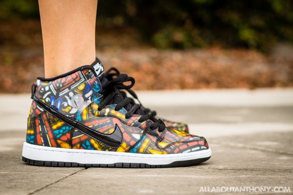 Nike Dunk High SB Stained Glass x Concepts 'Holy Grail' (3)