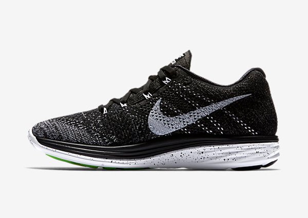 Nike Flyknit Lunar3 Black White (1)