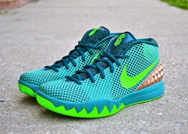 Nike Kyrie 1 Turquoise Lime Green (1)