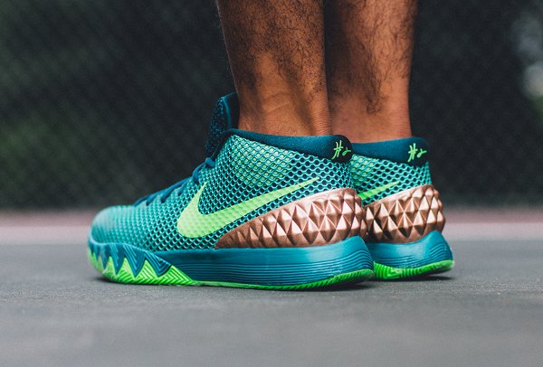 Nike Kyrie 1 Turquoise Lime Green (10)