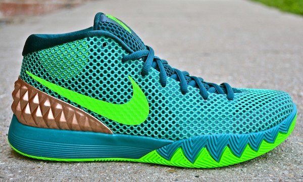 Nike Kyrie 1 Turquoise Lime Green (3)