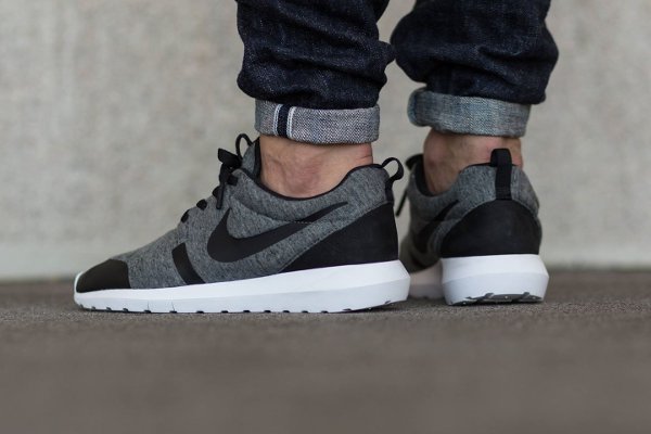 Nike Roshe Run NM Cool Grey Black (2)