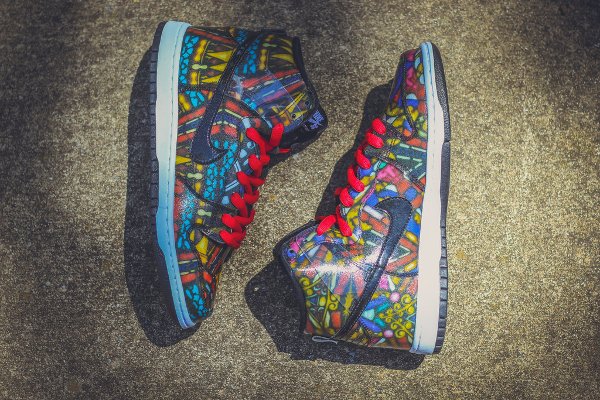 Nike SB Dunk High Stained Glass (2)