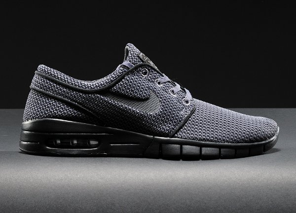 nike sb stefan janoski max dark grey black