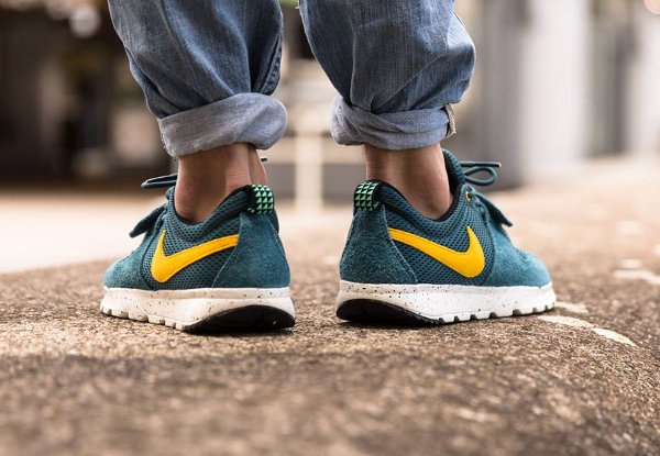 Nike SB Trainerendor jaune et bleue (2)