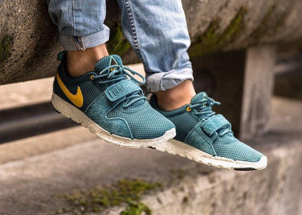 Nike SB Trainerendor jaune et bleue (3)