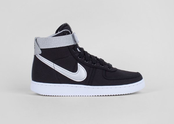 Nike Vandal High SP Black Metallic Silver (1)